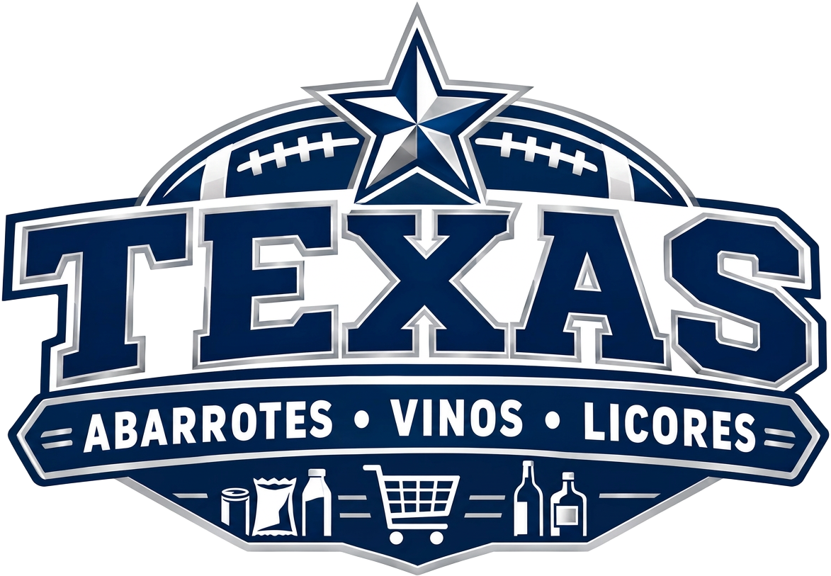 Logo Abarrotes Vinos y Licores Texas